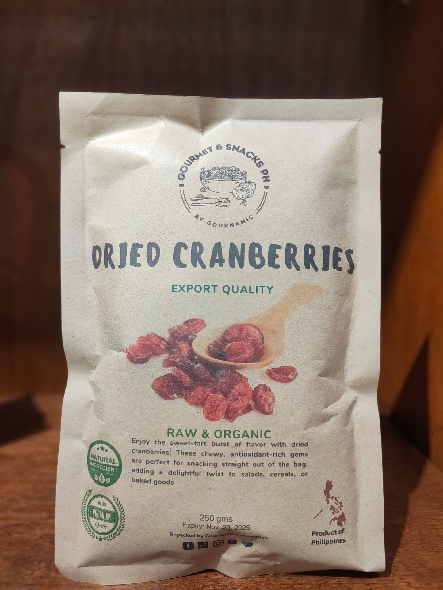 G&S Dried Cranberries (250g)