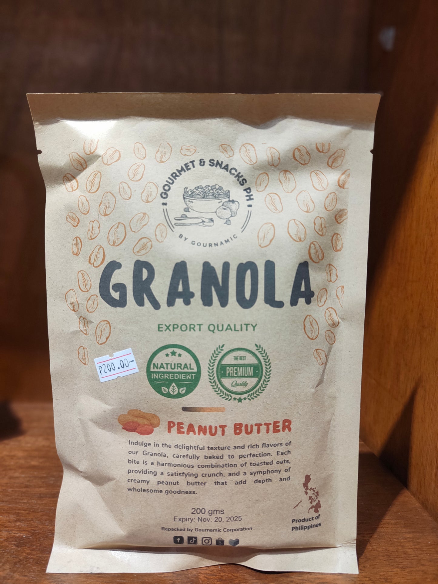 G&S Granola Peanut Butter (200g)