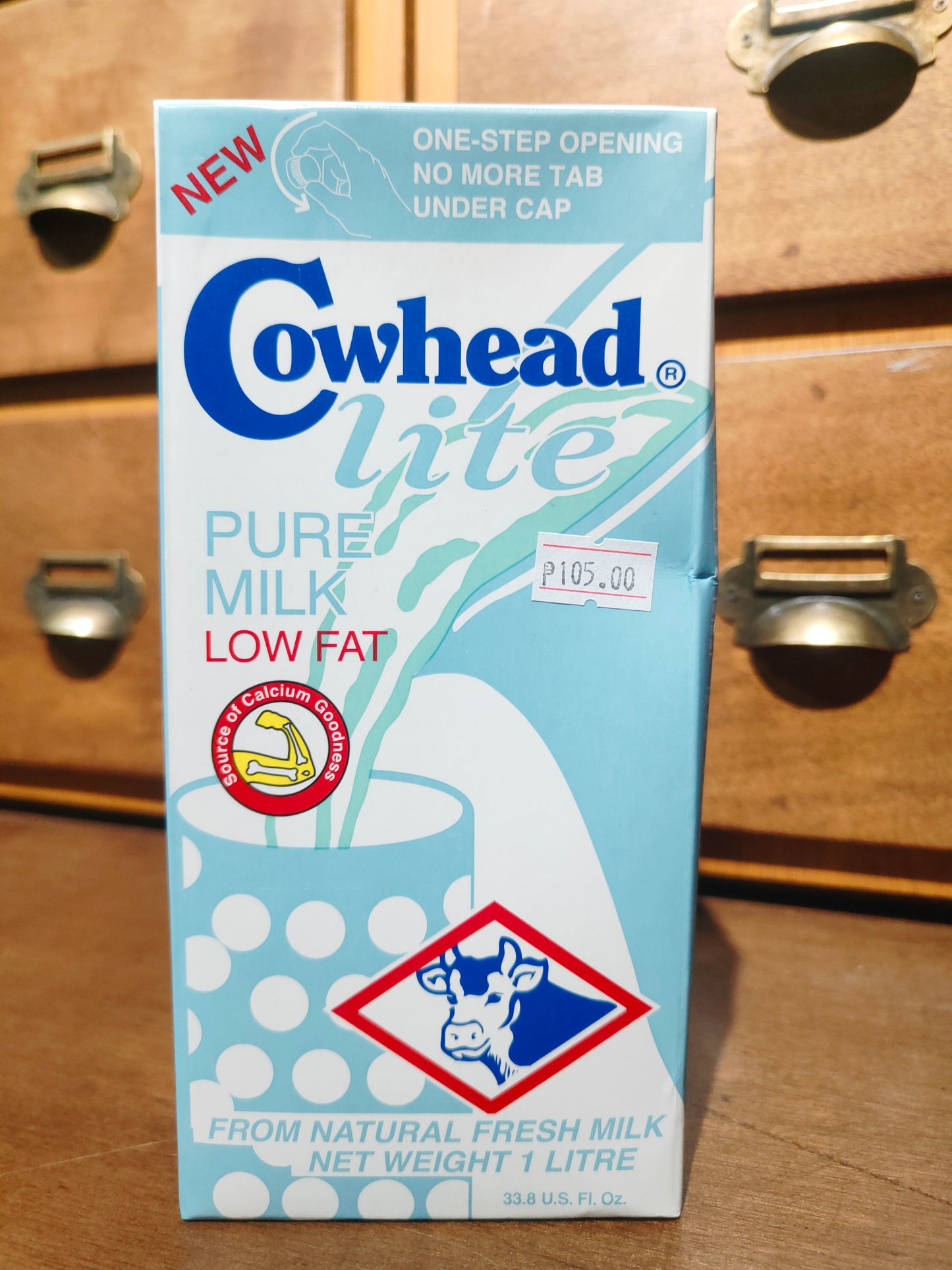 Cowhead Lite Pure Milk Lowfat 1L