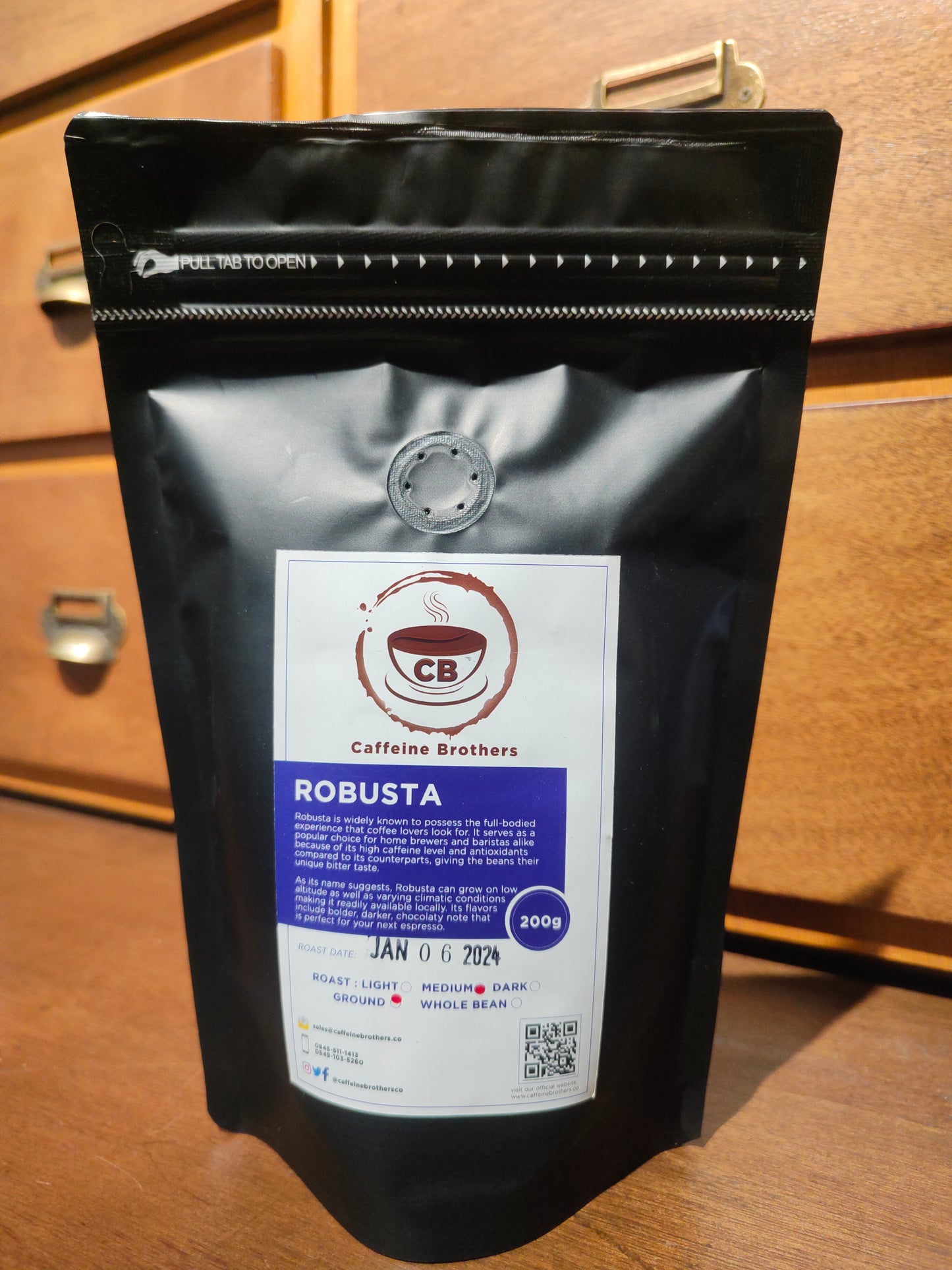 CAFFEIND BROTHERS Robusta 200g