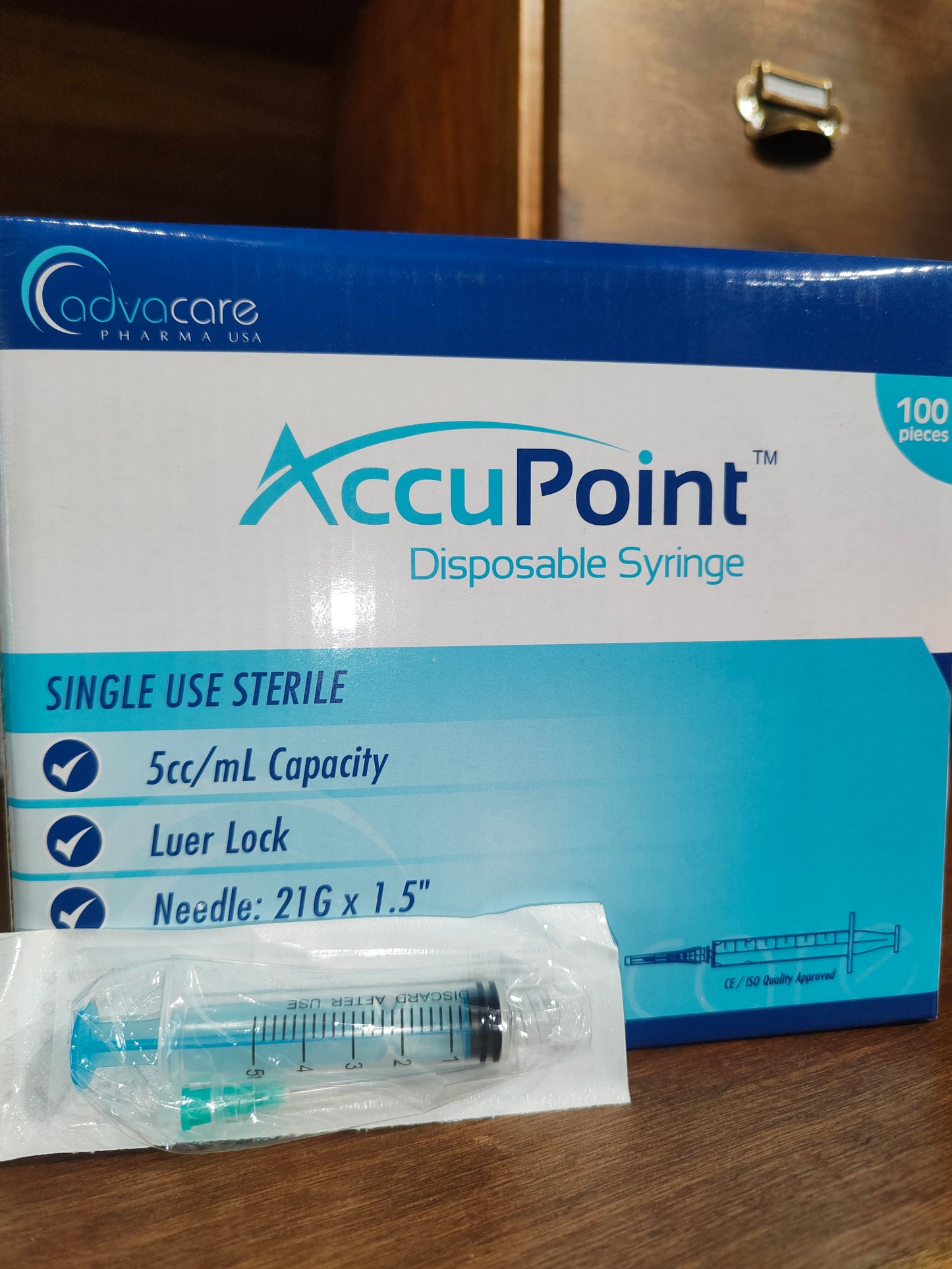 Syringe 5cc (ACCUPOINT)