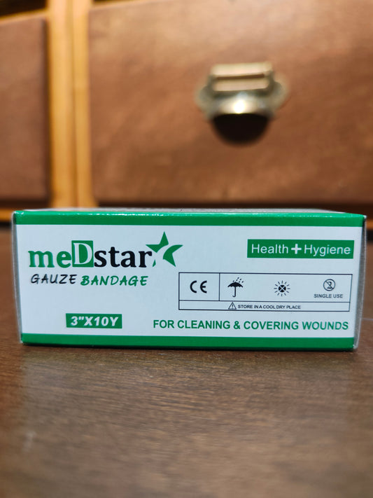 Gauze Bandage (3x10) MEDSTAR