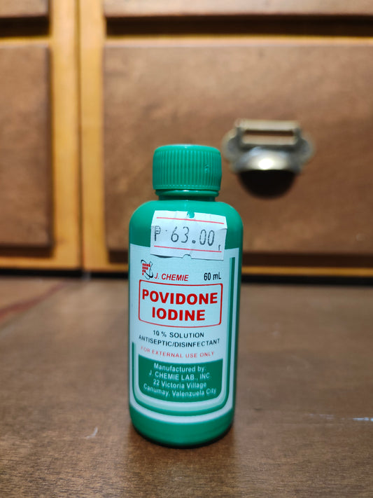 POVIDONE IODINE 10% 60ML