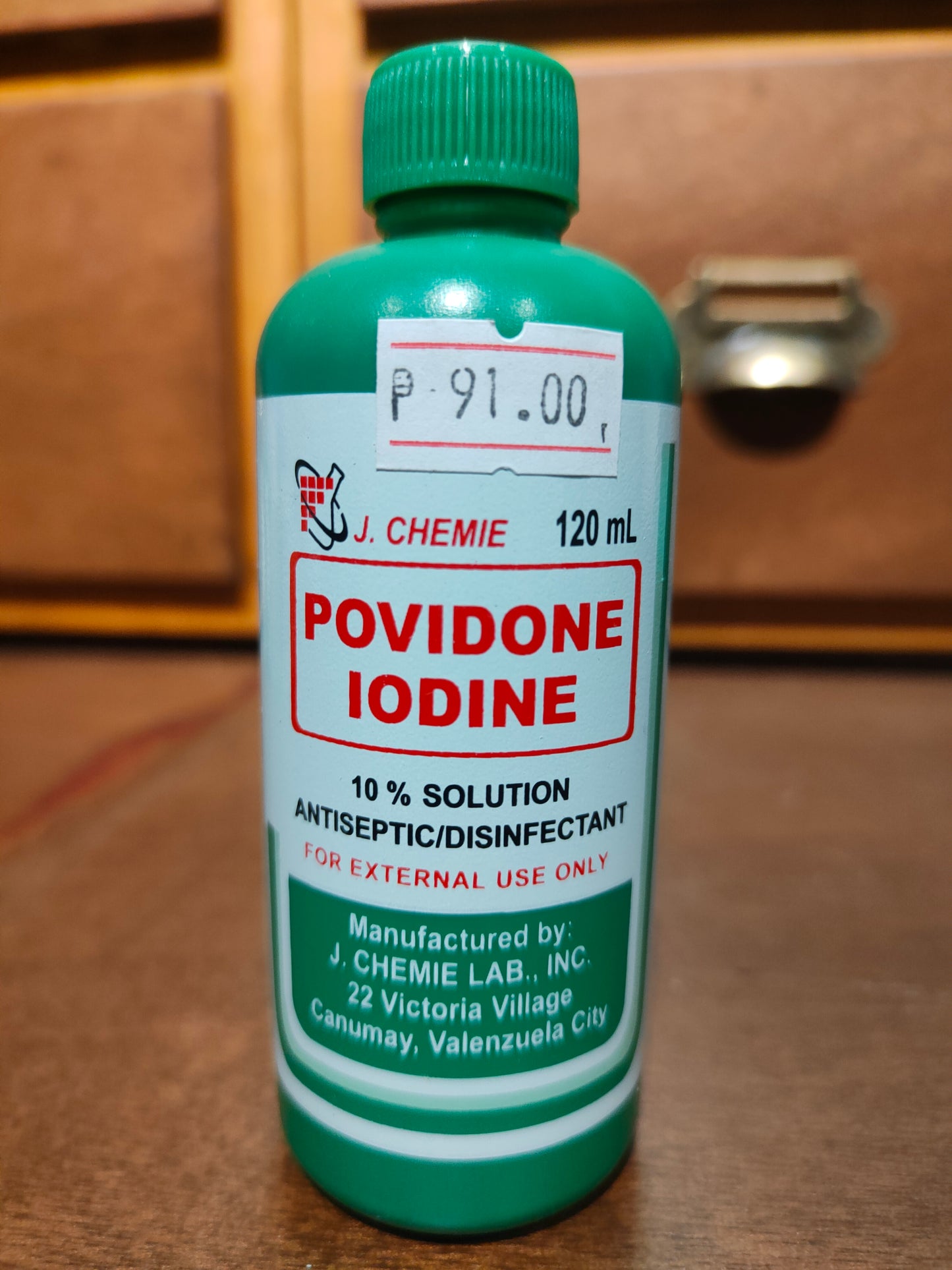 POVIDONE IODINE 10% 120ML