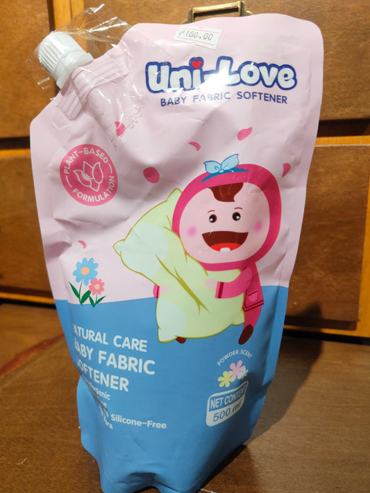 Baby Fabric Softener (UNI-LOVE) 500 ml Pouch