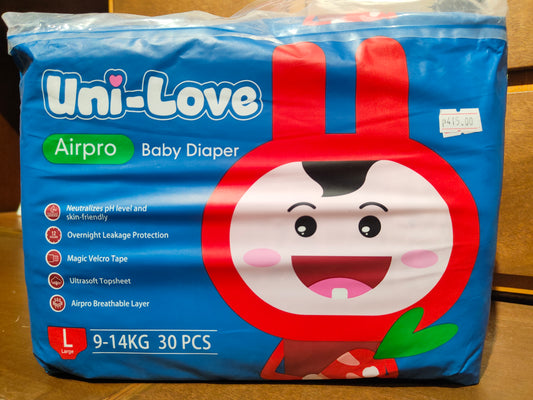 Airpro Baby Diaper 30's Large