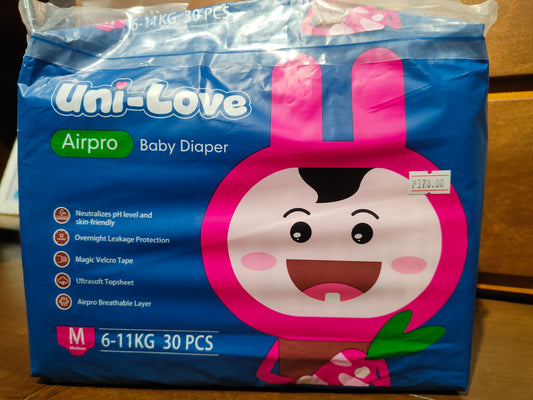Airpro Baby Diaper 30's Medium