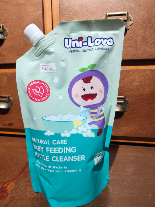 Baby Bottle Cleanser (UNI-LOVE) 500 ml Pouch