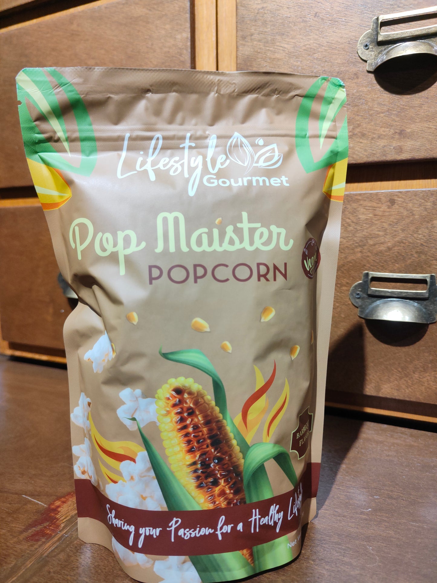 POPMAISTER VEGAN BBQ POPCORN 100G