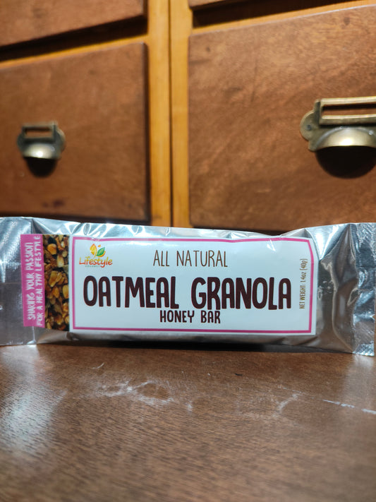 OATMEAL GRANOLA HONEY BAR 40G