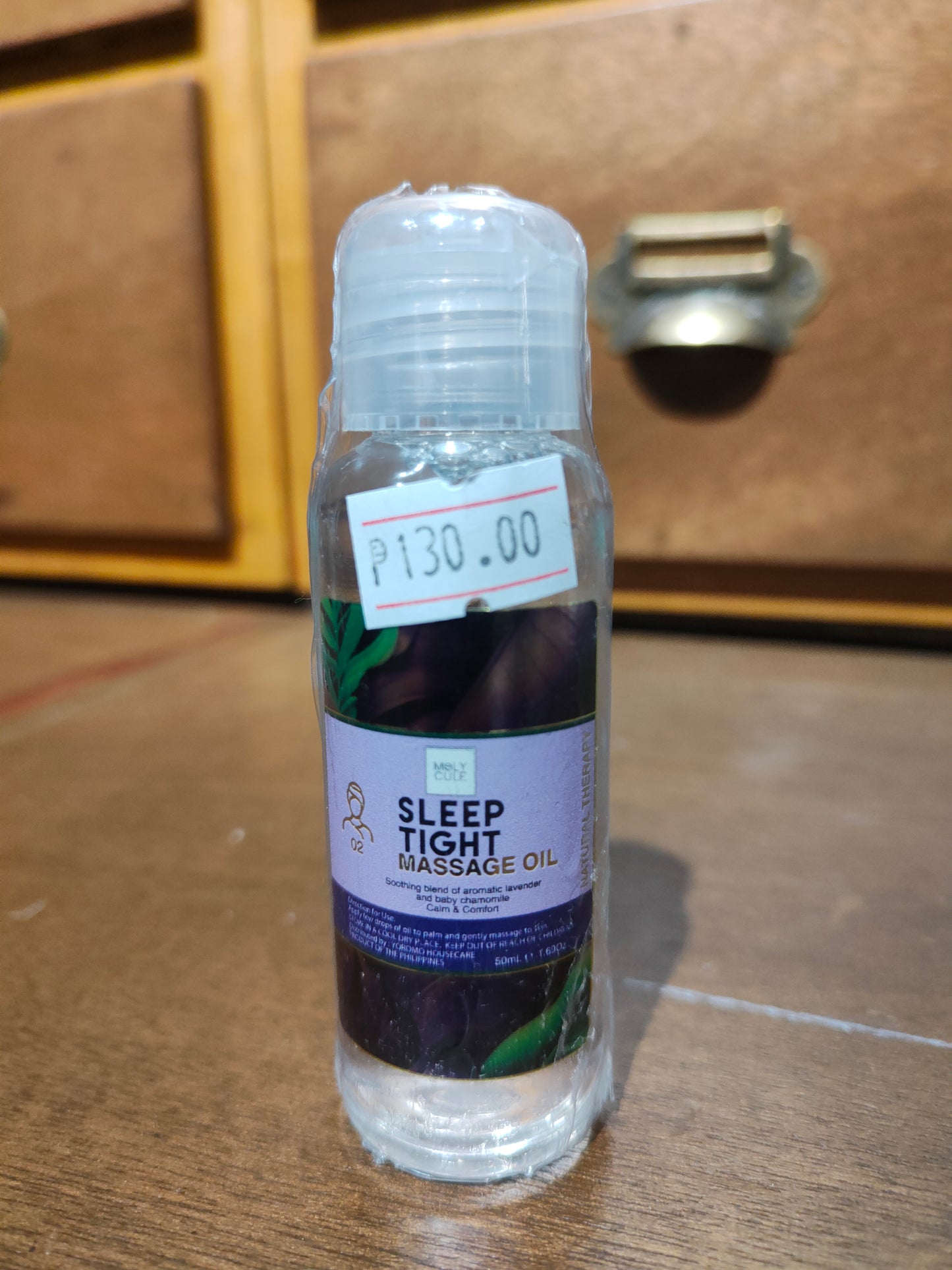 Sleeptight Lavender Massage Oil 50ml