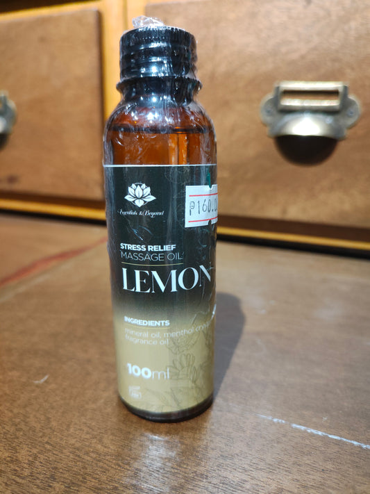 Massage Oil 100 ml Lemon