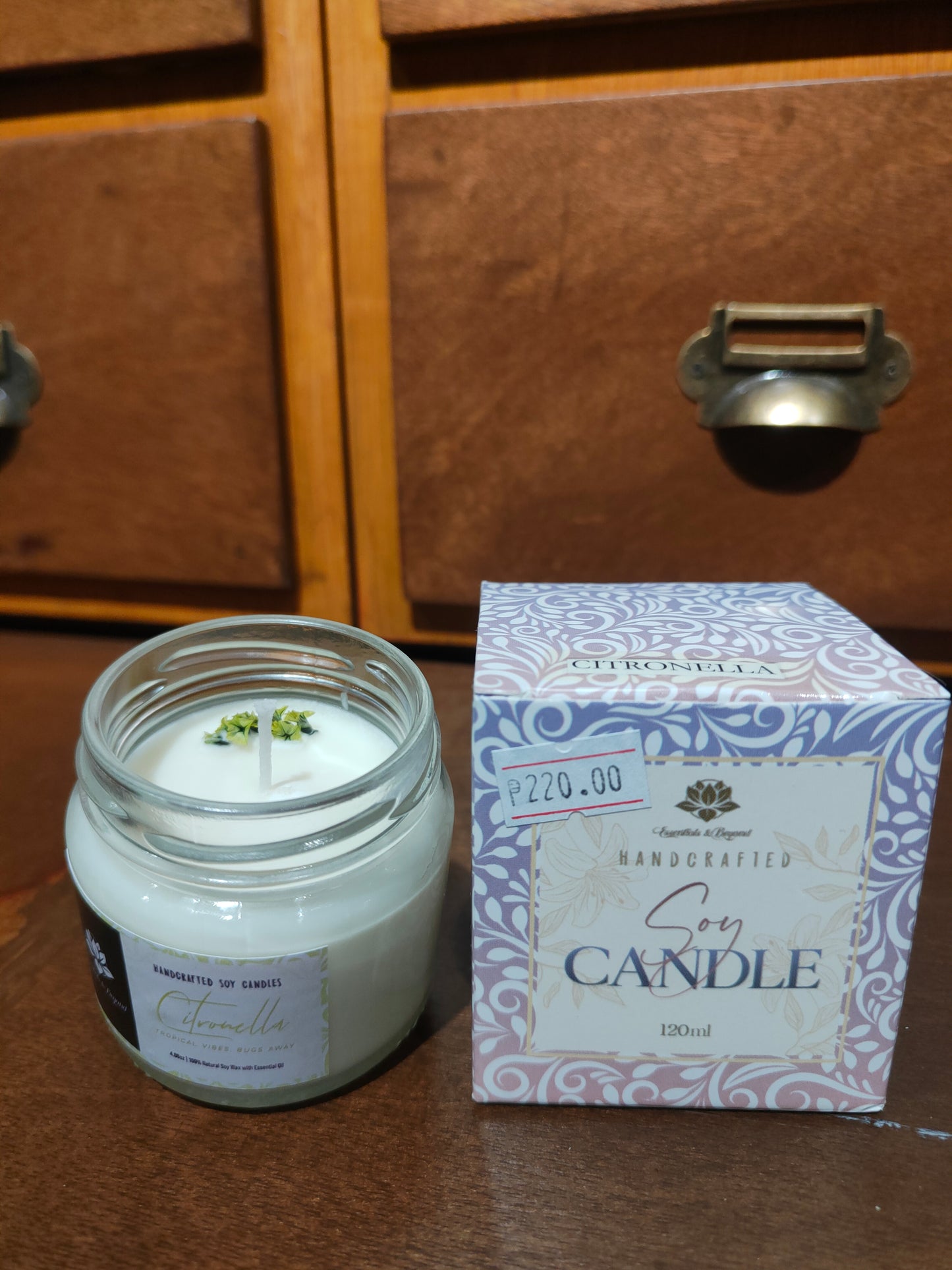 Soy Candle Citronella 120ml