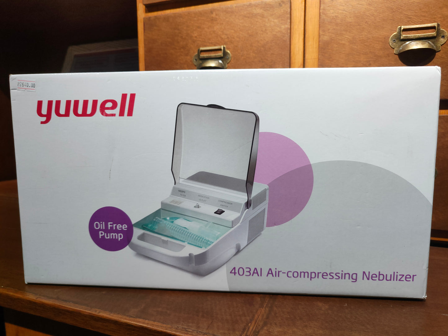 Air-Compressing Nebulizer