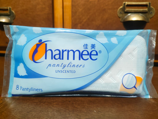 Charmee Pantyliner Unscented 8's