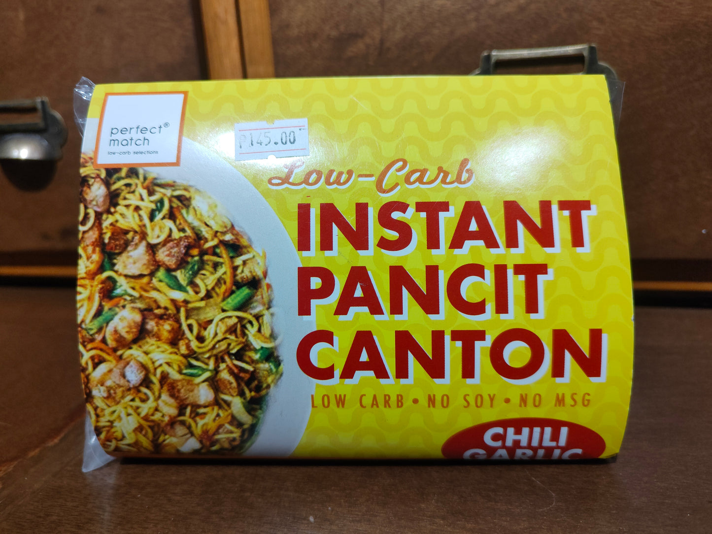 Low Carb Instant Pancit Canton ChiliGarlic