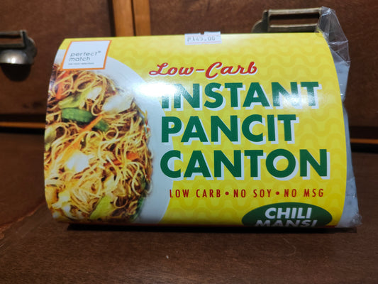 Low Carb Instant Pancit Canton Chili Mansi