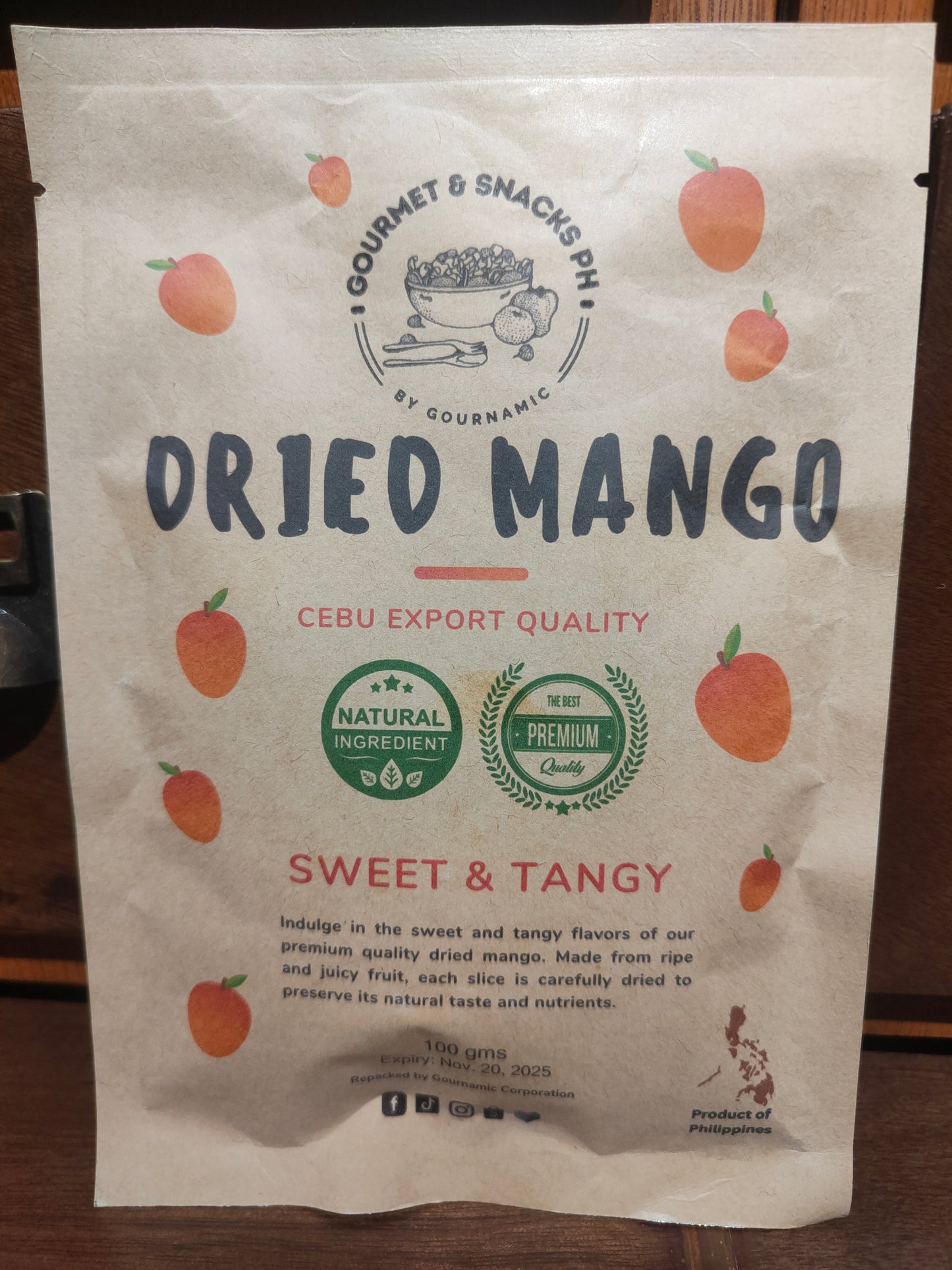 G&S Dried Mango (100g)