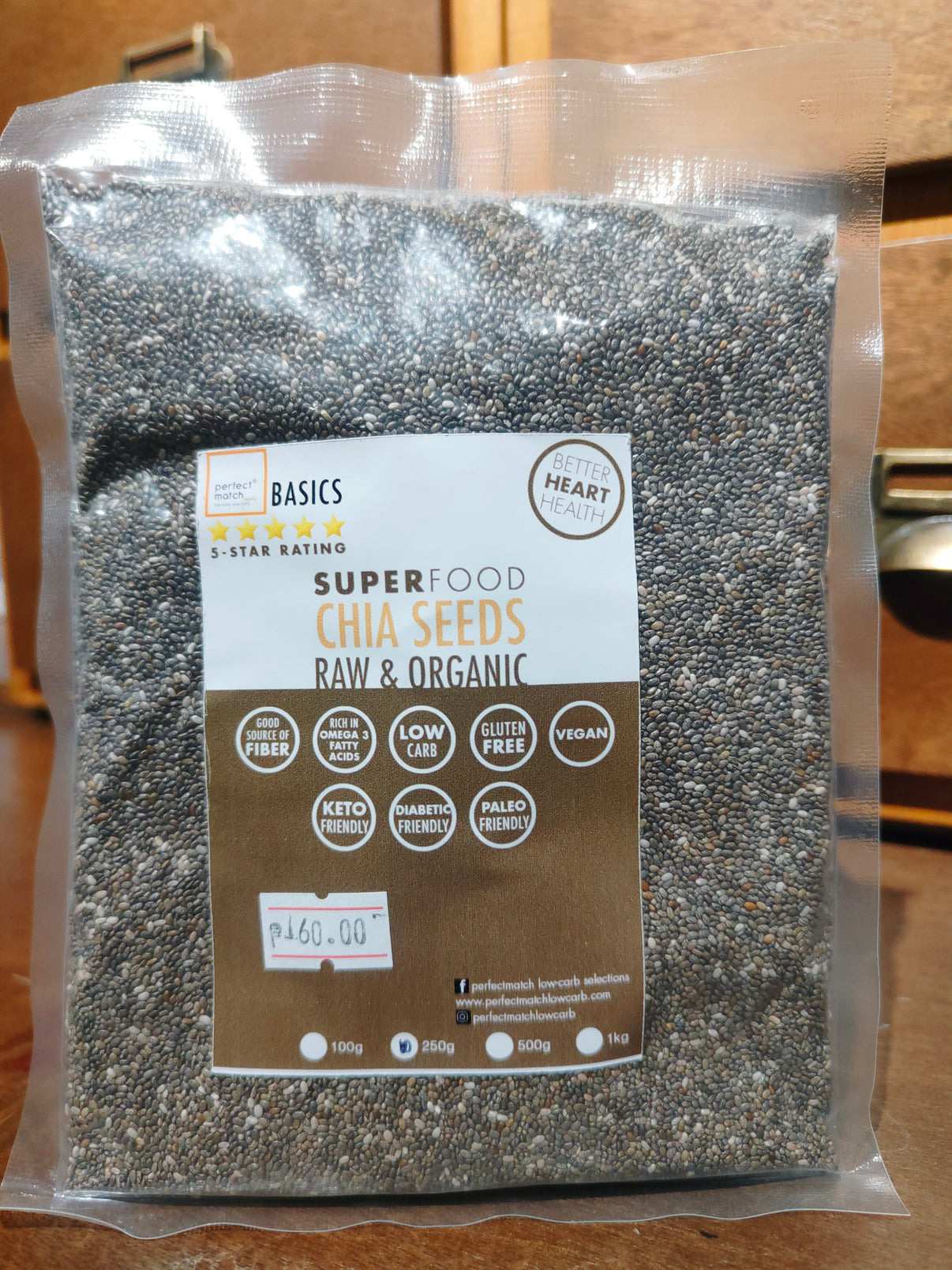 PFM Chia Seeds 250g Meds for All