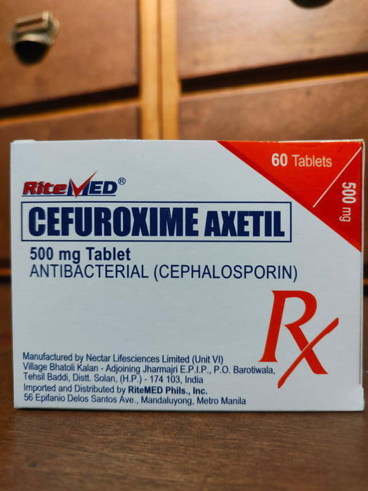 Cefuroxime Axetil (RiteMed) 500mg Tablet