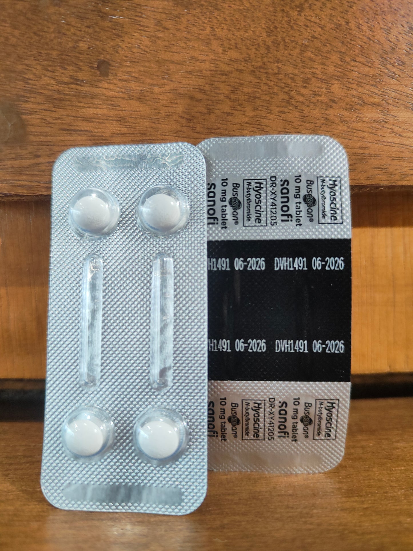 Hyoscine-N Butyl Bromide (Buscopan) Tablet