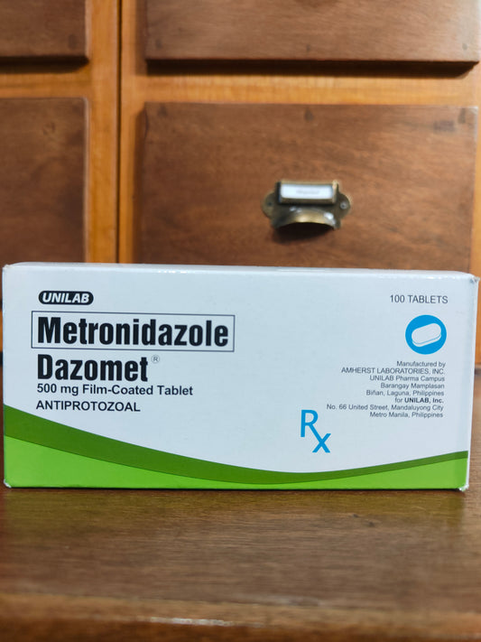 Metronidazole (Dazomet) 500mg Film-Coated Tablet