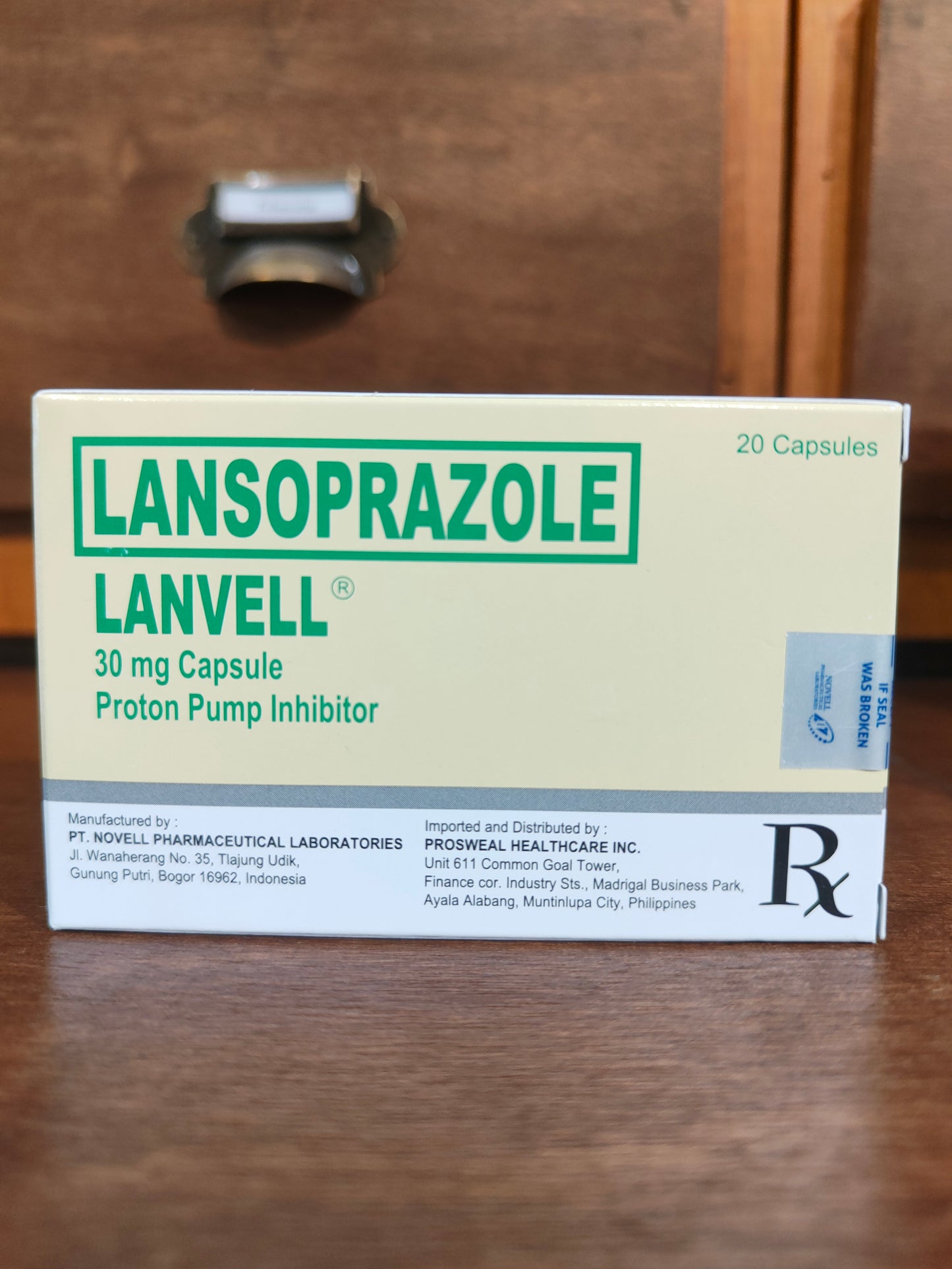 Lansoprazole(Lanvell)