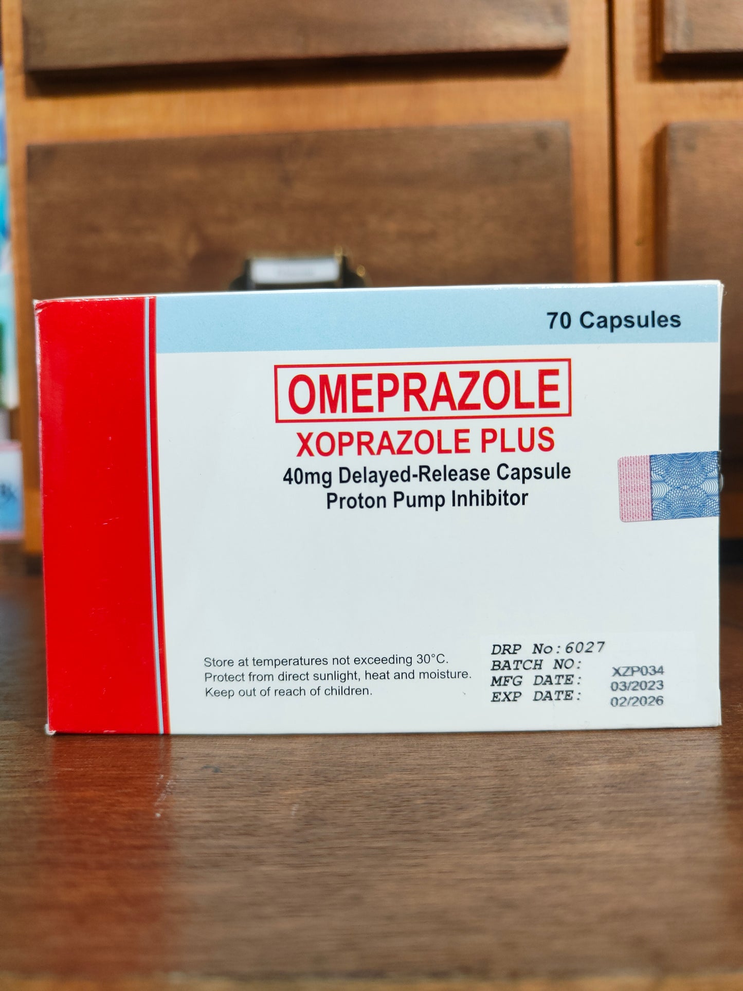 Omeprazole 40mg Delayed-Release Capsule (Xoprazole Plus)