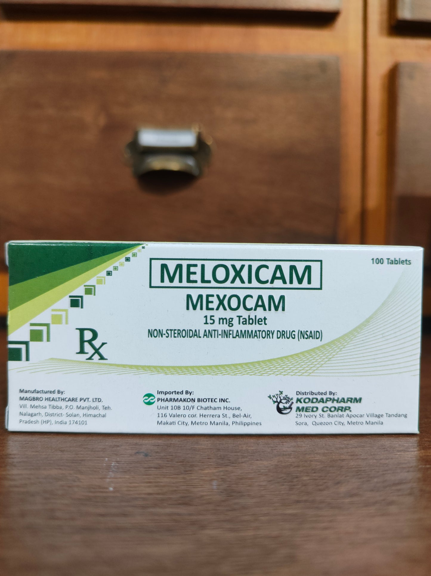 Meloxicam 15mg Tab (mexocam) .