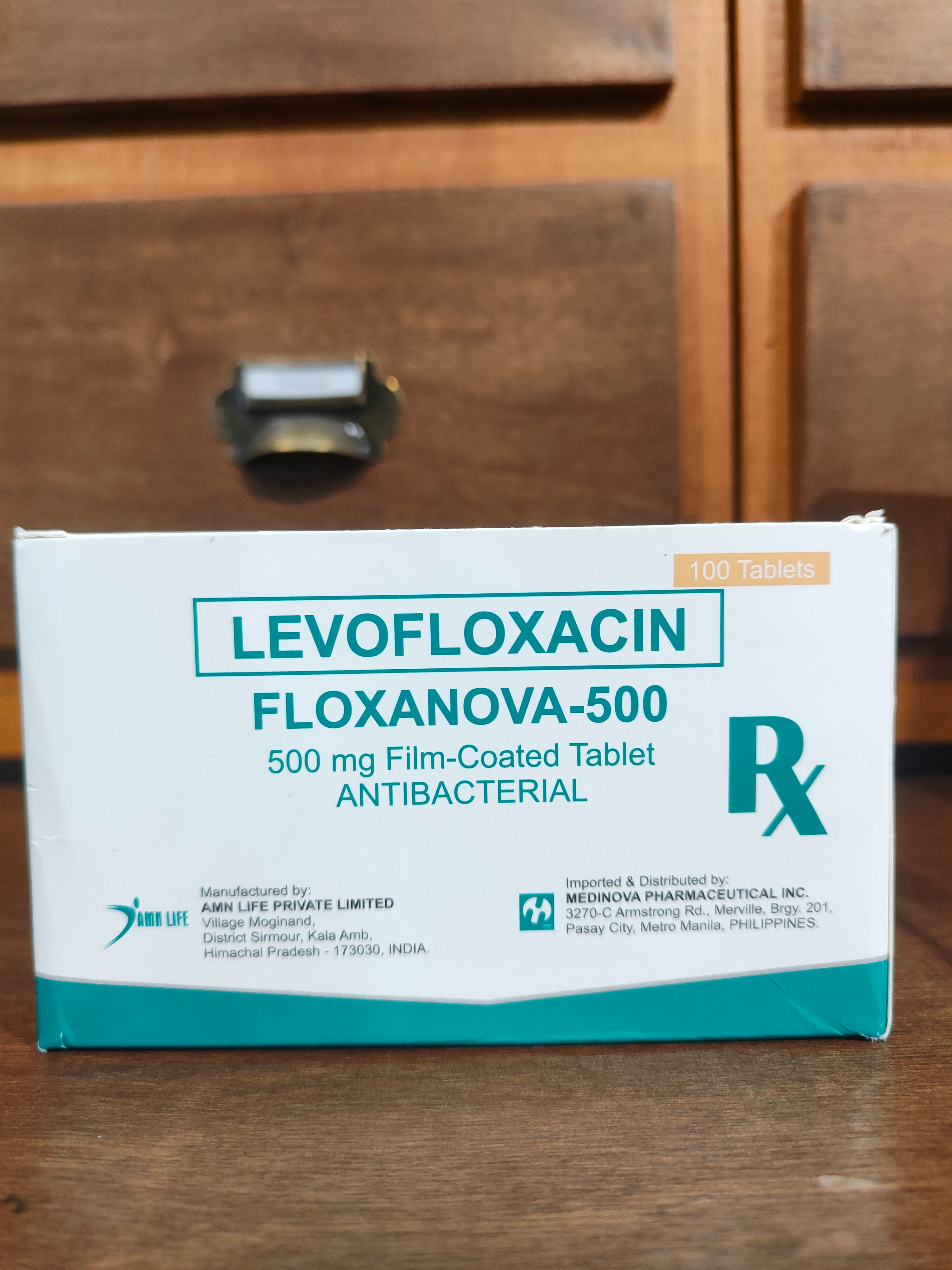 Fc Tablet Levofloxacin 500mg FC Tablet (Floxanova-500) – Meds for All