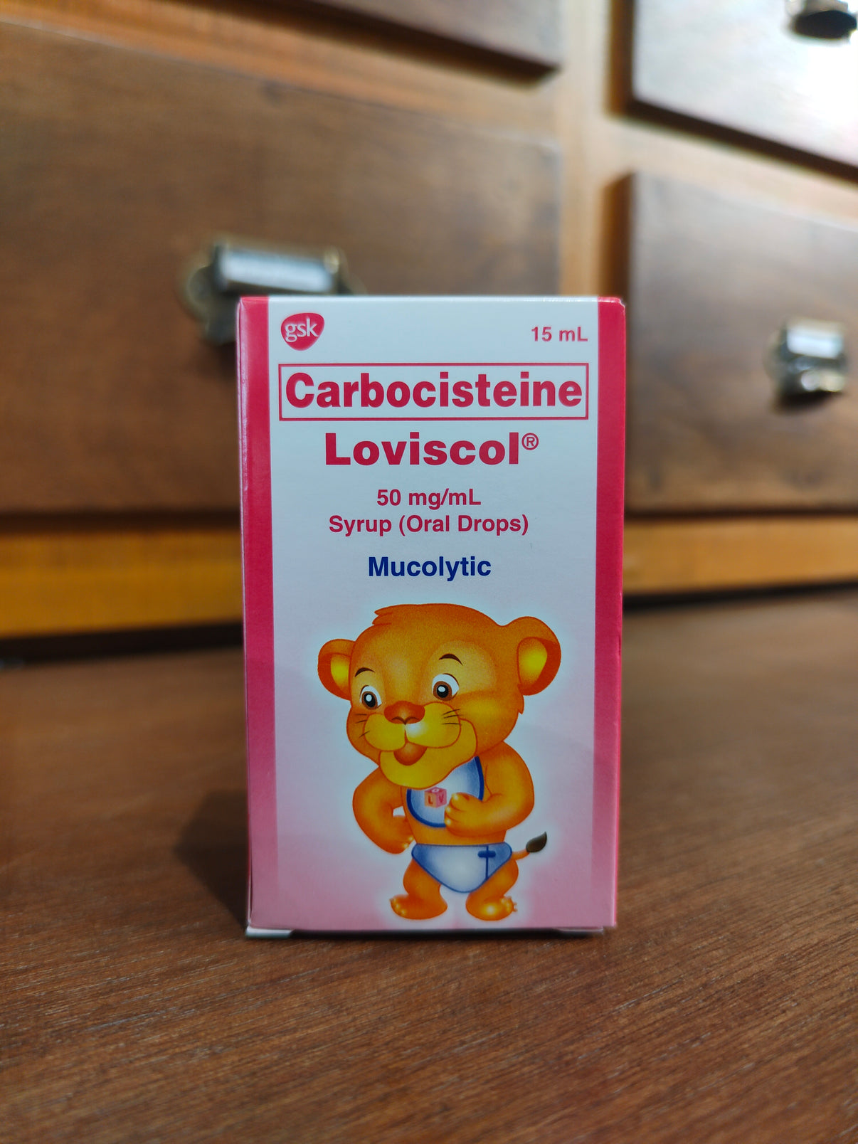 Carbocisteine (LOVISCOL) 15mL Oral Drops – Meds for All