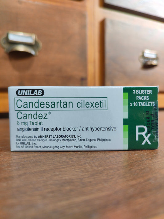 Candesartan Cilexetil (CANDEZ) 8mg Tablet