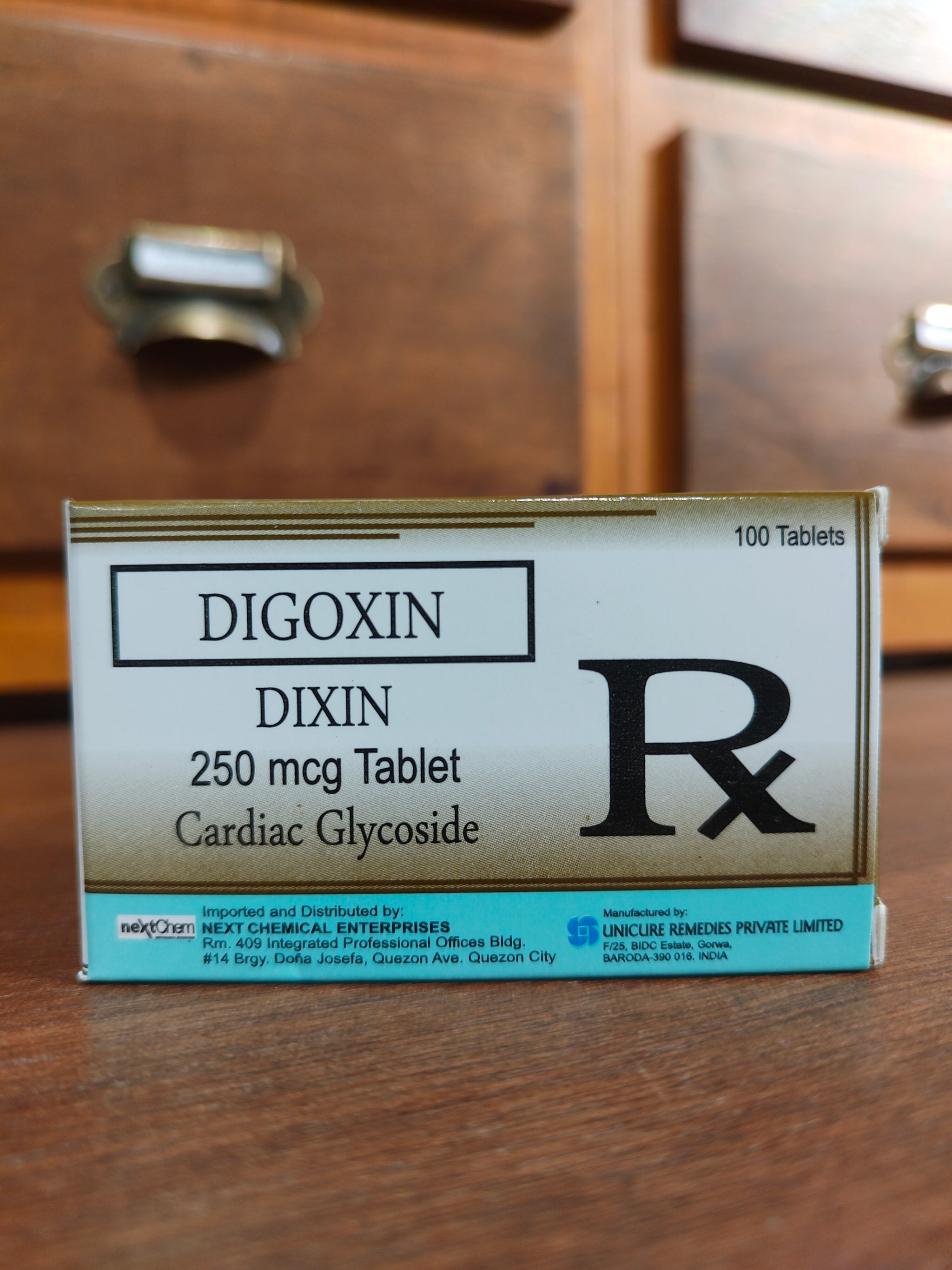 Digoxin (Dixin) 250mcg Tablet – Meds for All