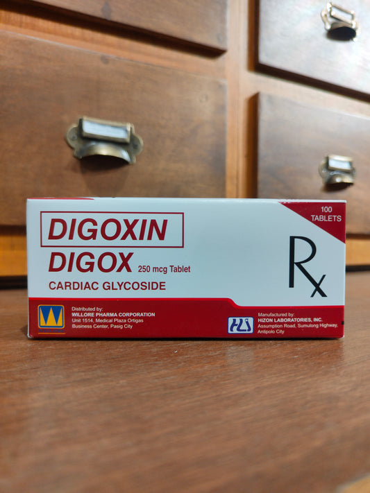 Digoxin (DIGOX) 250mcg Tablet