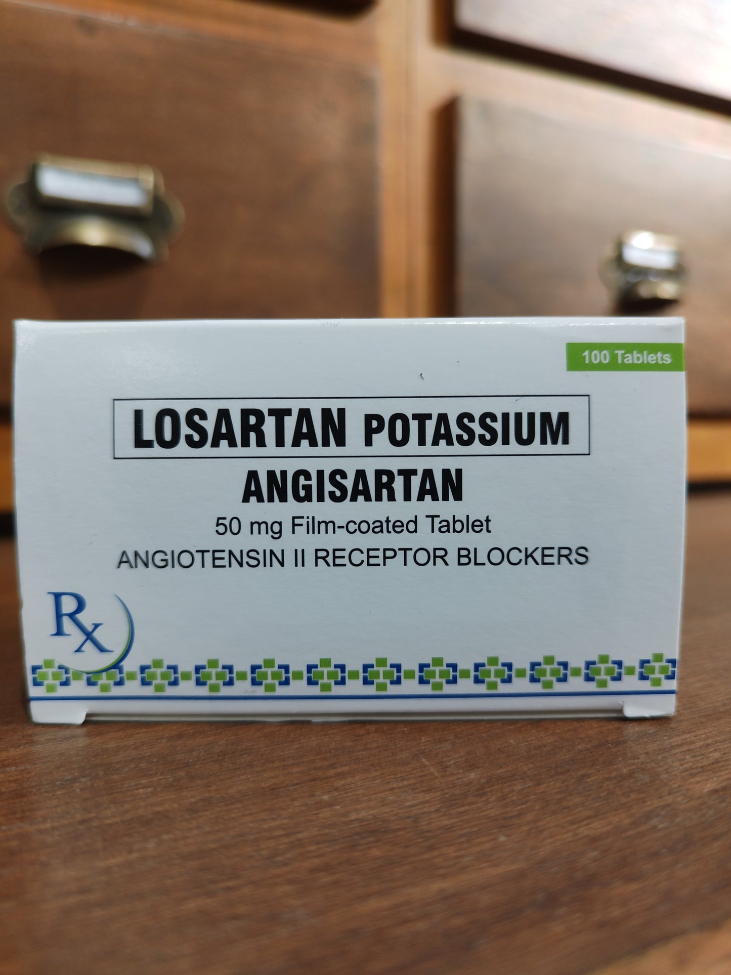 Losartan (Angisartan) 50mg Film-coated Tablet