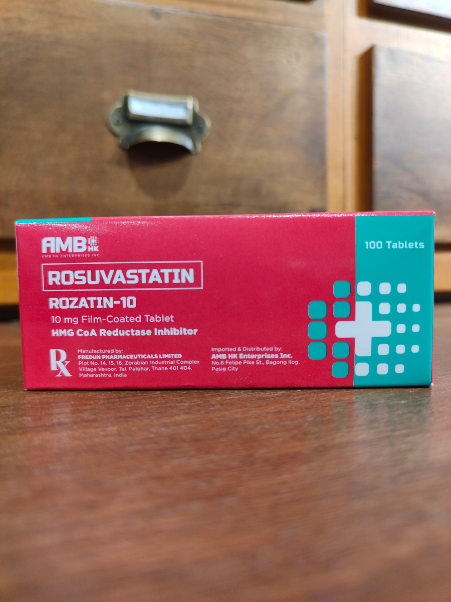 Rosuvastatin (Rozatin-10) 10mg FC Tablet