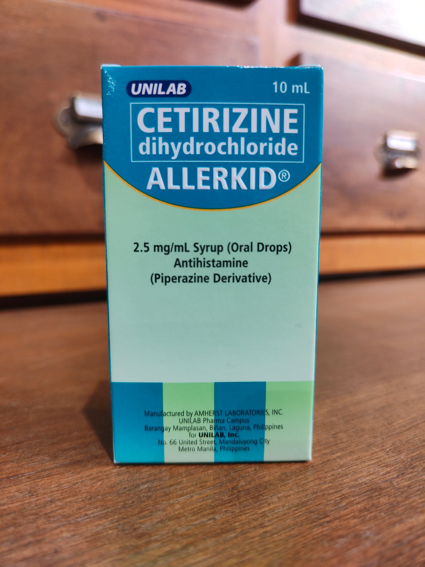 Cetirizine (ALLERKID) 2.5mg 10mL Oral Drop