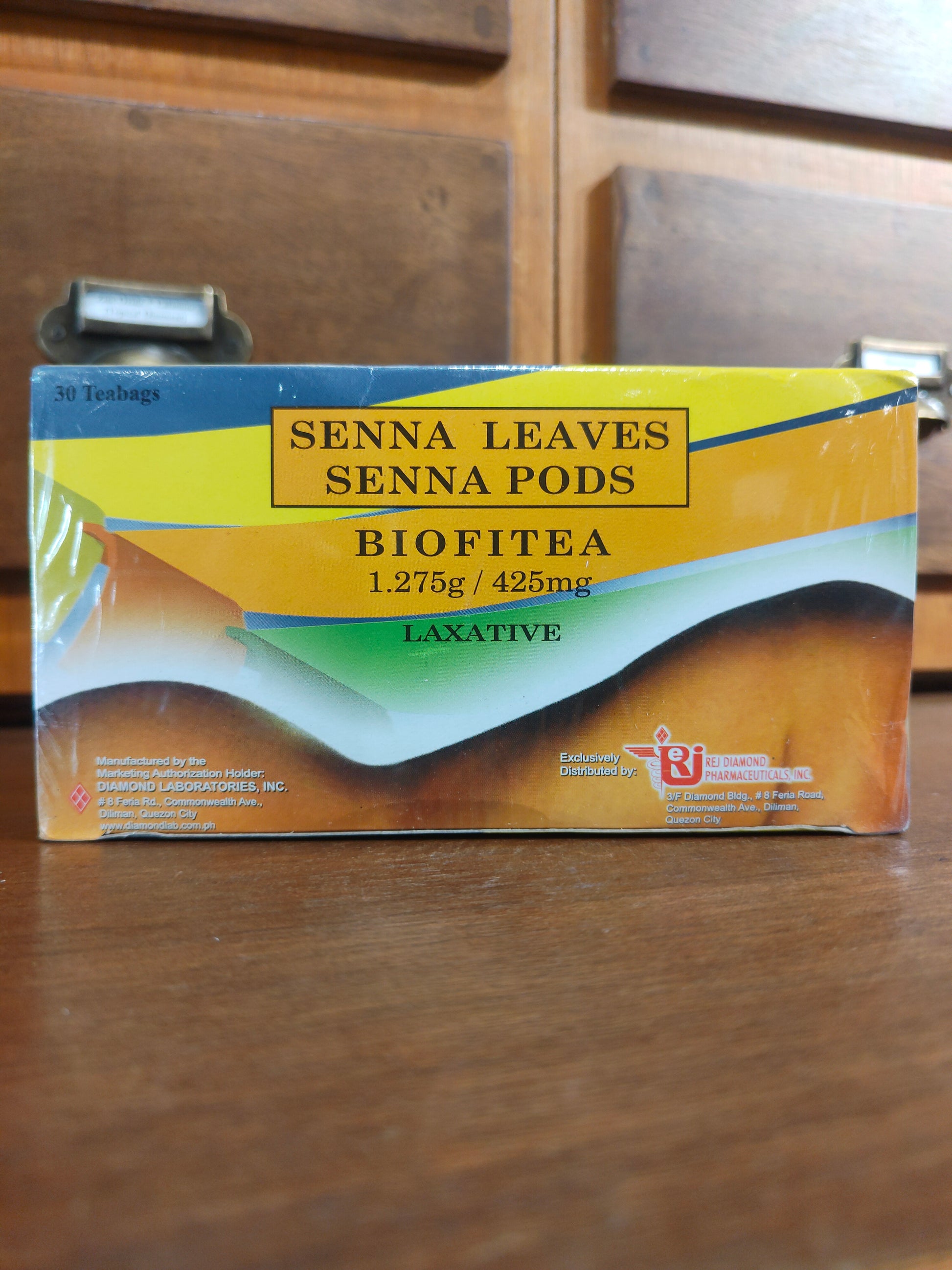 Senna Leaves Senna Pods Biofitea 5's – Meds for All