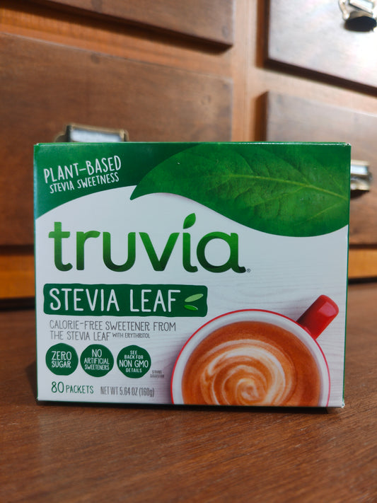 Truvia Stevia Leaf 80's  (Cons)