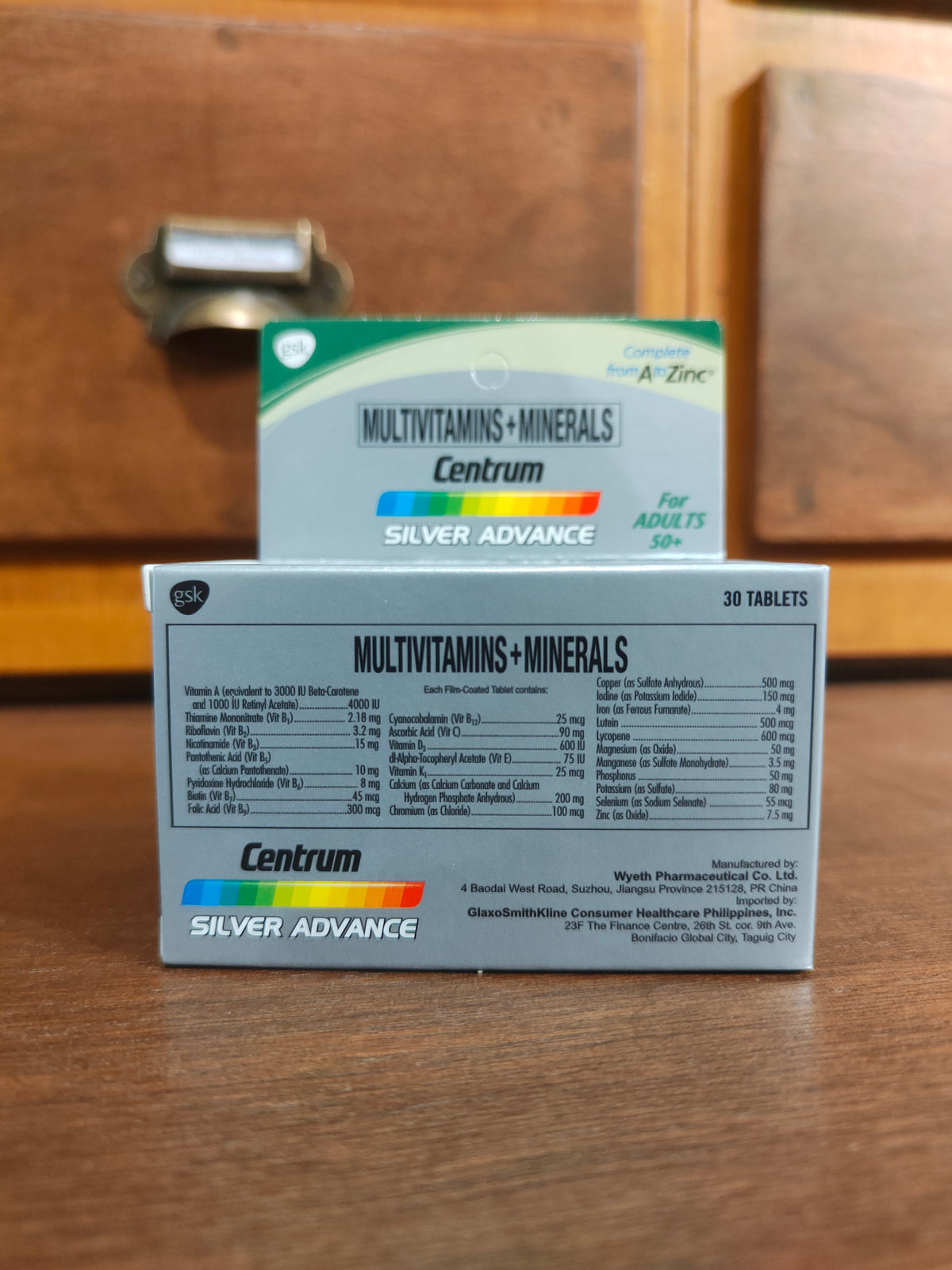 Multivitamins+ Minerals (Centrum Silver Advance) 30s – Meds for All