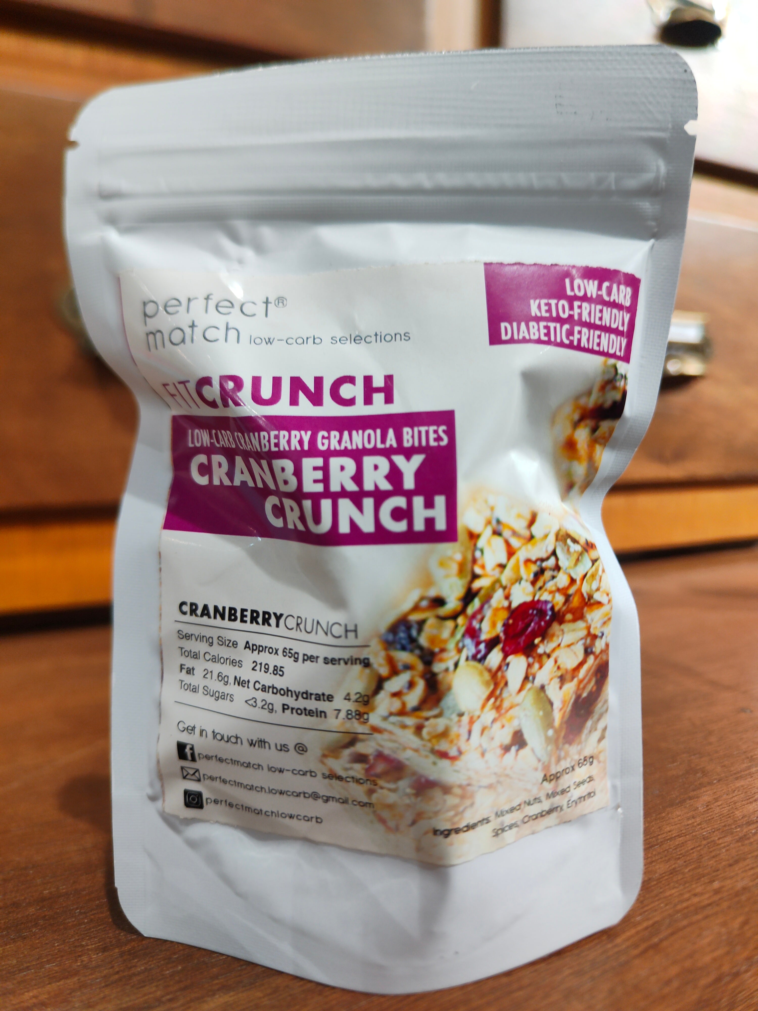 Fit Crunch Raspberry Fit Crunch CRANBERRY CRUNCH – Meds for All