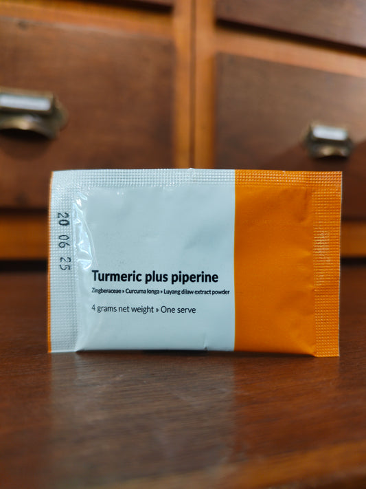 What On Earth Turmeric + Piperine Packets Single's (4g)