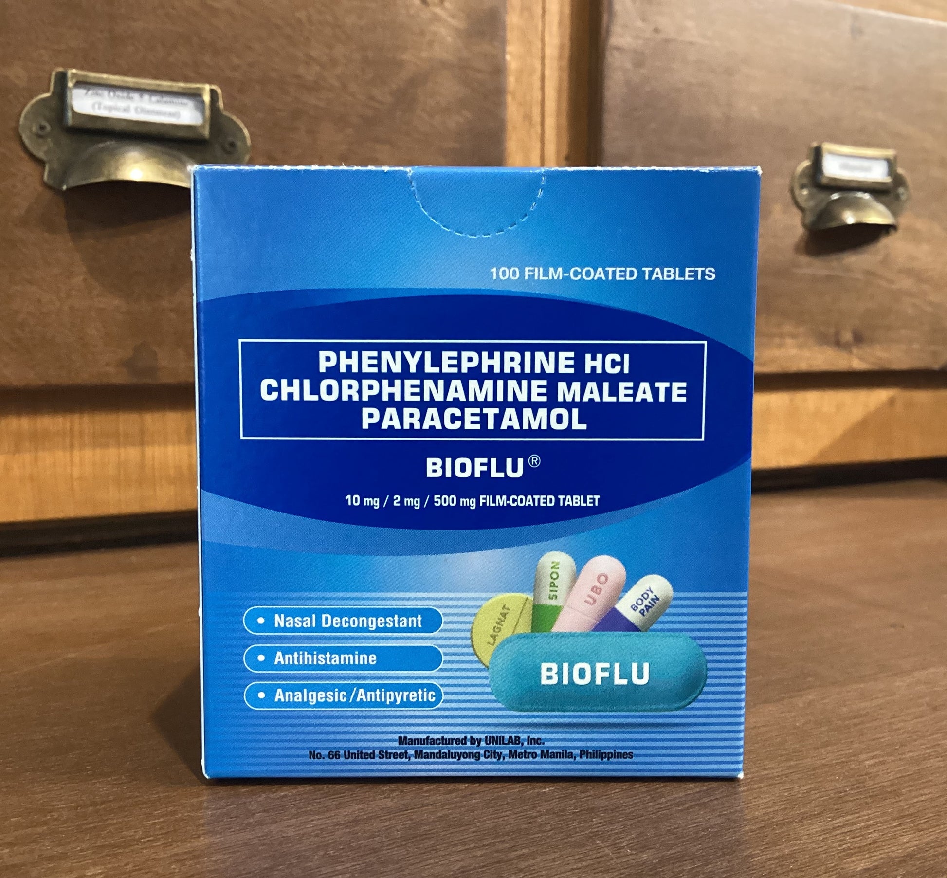 Phenylephrine HCI + Chlorphenamine Maleate + Paracetamol [BIOFLU REF ...