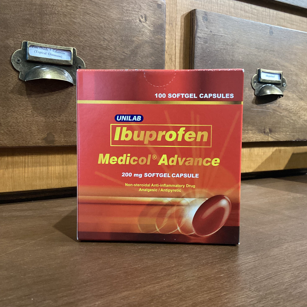 Ibuprofen [MEDICOL ADVANCE] 200 mg Capsule Meds for All