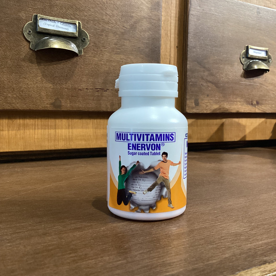 Multivitamins (Enervon) Sugar Coated Tablet Bottle 30's Meds for All