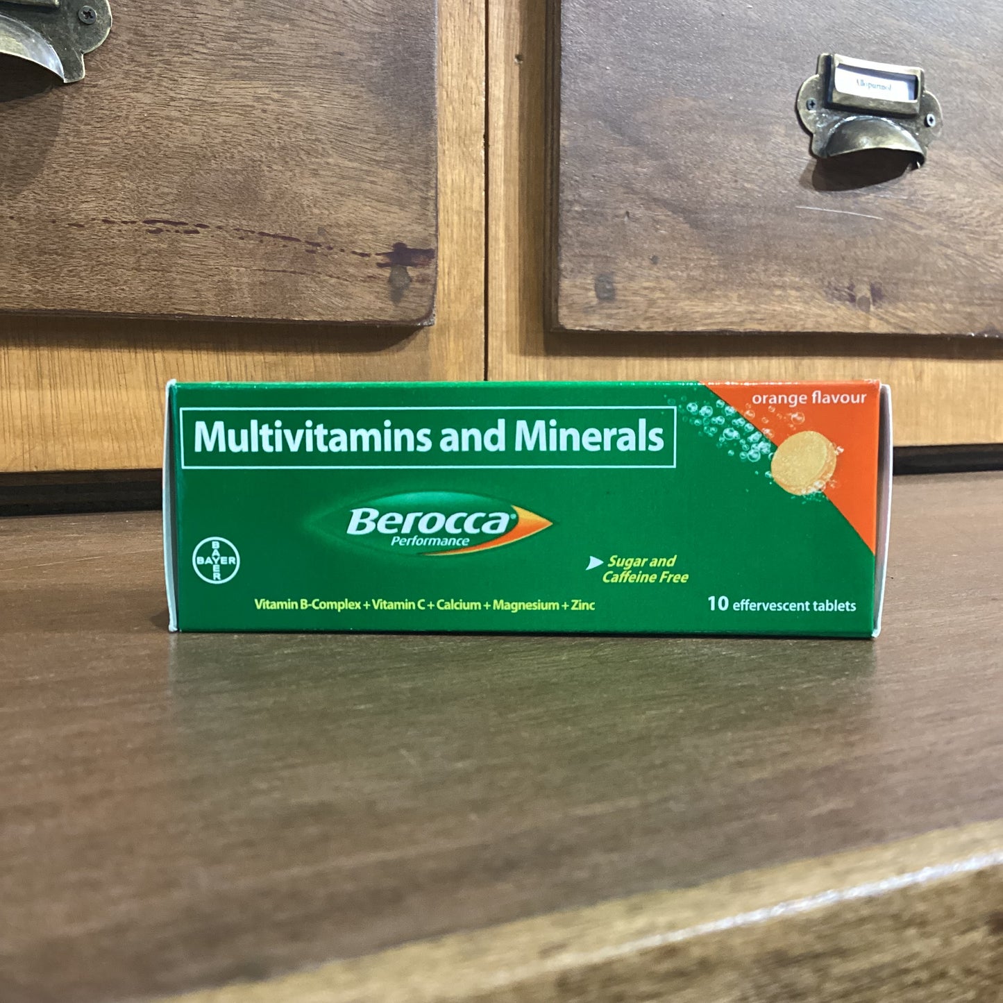 Multivitamins and Minerals (Berocca) Orange Effervescent Tablet 10s