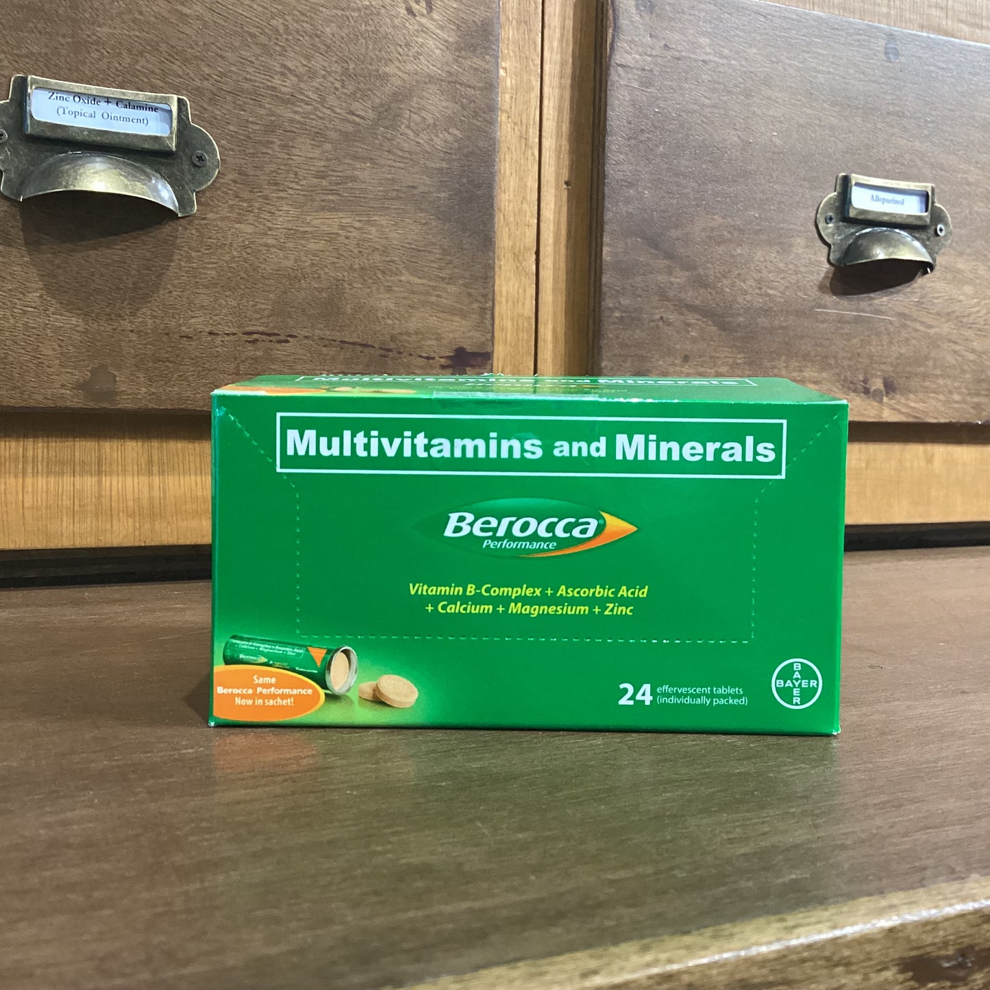 Multivitamins and Minerals (Berocca) Orange 1s