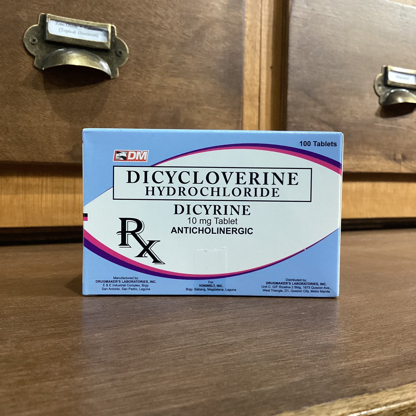 Dicycloverine (DICYRINE) 10mg Tablet