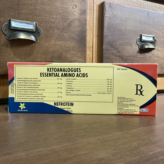 Ketoanalogues+Essential Amino Acids NEFROTEIN Film-Coated Tablet