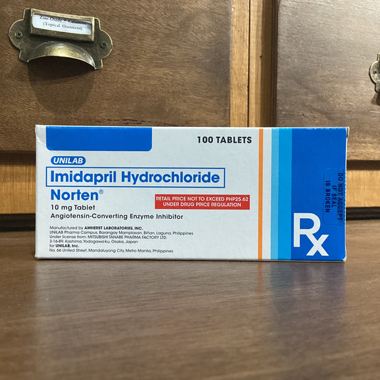 Imidapril Hydrochloride (NORTEN) 10mg Tablet